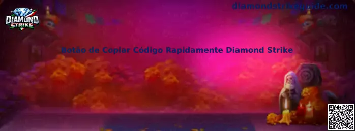 Botao de Copiar Codigo Rapidamente Diamond Strike