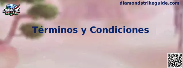 Términos y condiciones de Diamond Strike